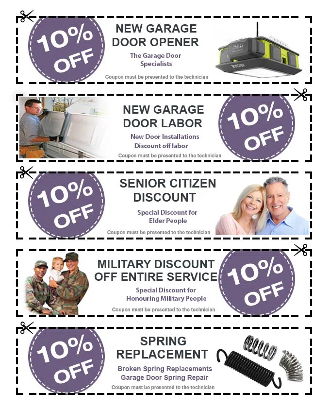 Community Garage Door Service Spring Valley, CA 858-735-9627 - couponSet26-five